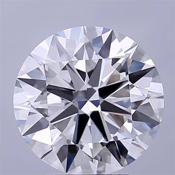 3.01CT Round Cut Lab Grown Diamond F | VVS1 | IGI Certified