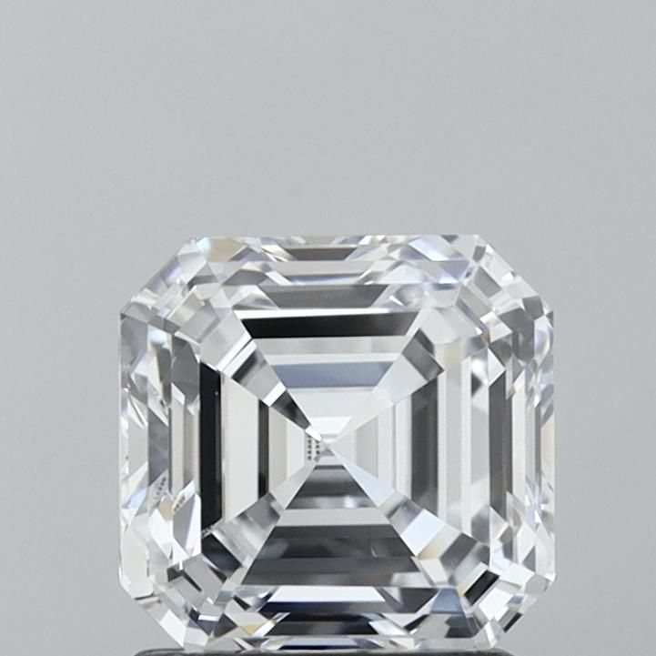 1.74CT Asscher Cut Lab Grown Diamond H | VVS2 | IGI Certified