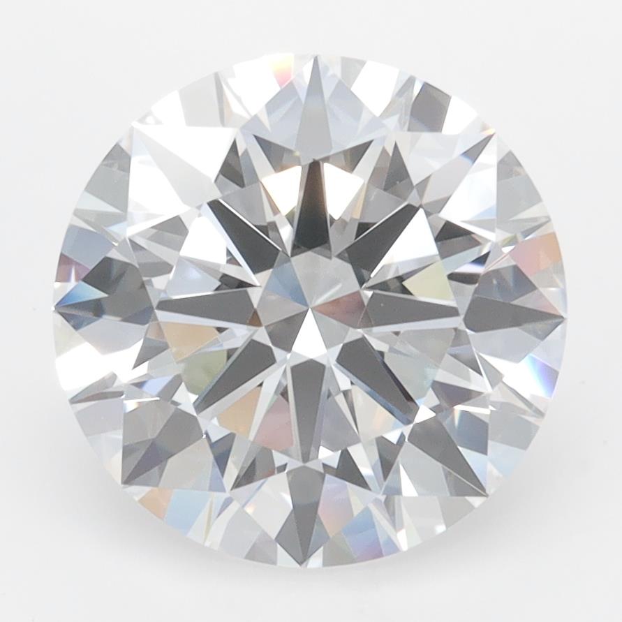 3CT Round Cut Lab Grown Diamond D | IF | IGI Certified