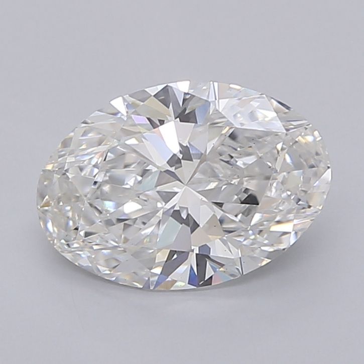 2.03CT Oval Cut Lab Grown Diamond F | VS1 | IGI Certified