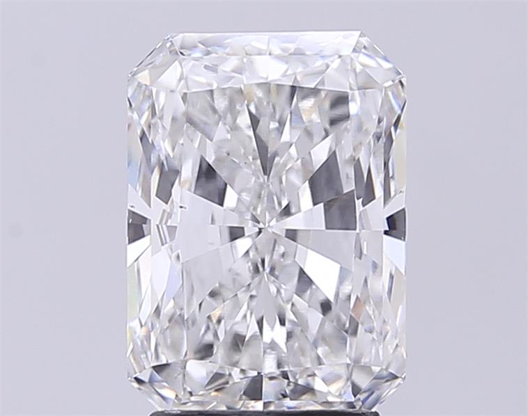 3.05CT Radiant Cut Lab Grown Diamond F | VS1 | IGI Certified