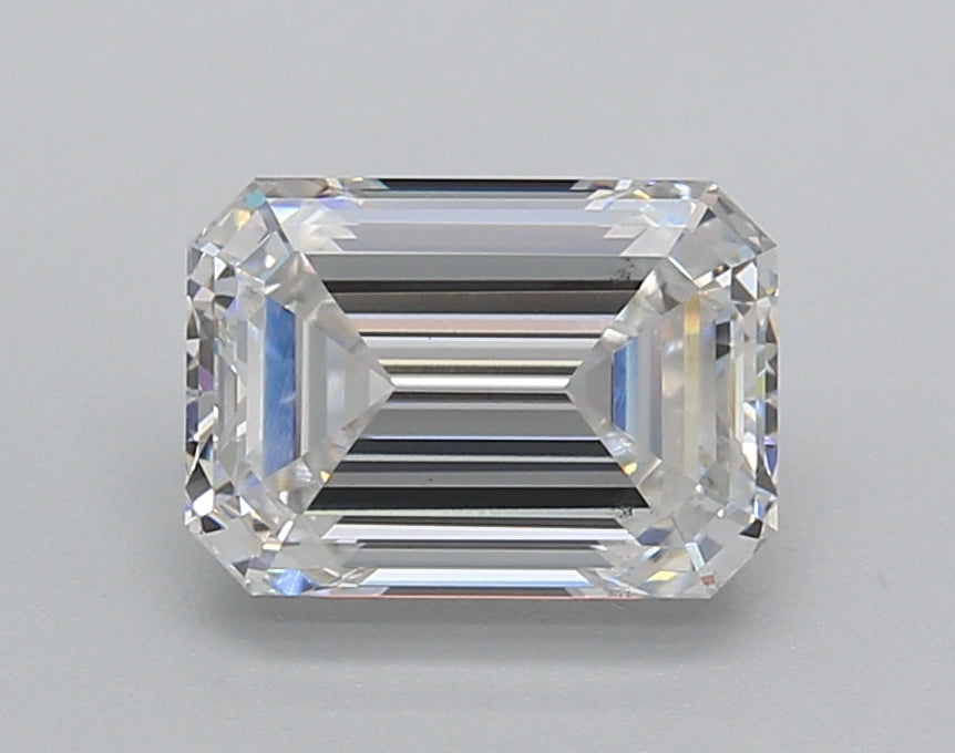 2CT Emerald Cut Lab Grown Diamond E | VS2 | IGI Certified