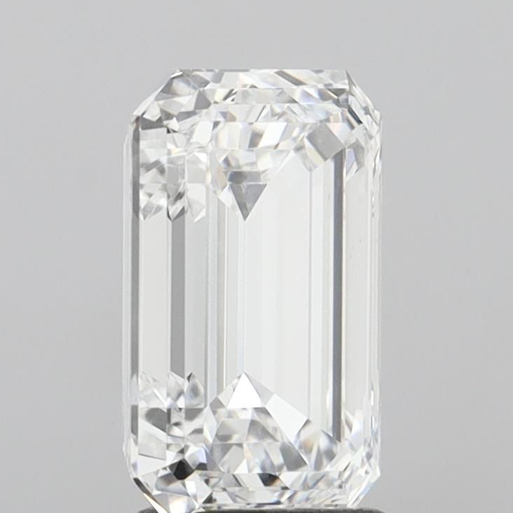 3.02CT Emerald Cut Lab Grown Diamond E | VVS1 | IGI Certified