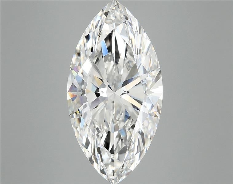 5.81CT Marquise Cut Lab Grown Diamond F | VVS2 | IGI Certified