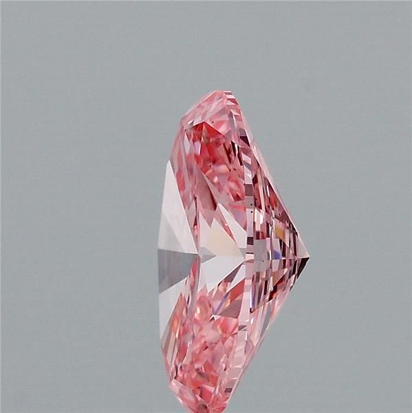 1.59CT Oval Cut Coloured Lab Grown Diamond PINK | VS1 | IGI Certified