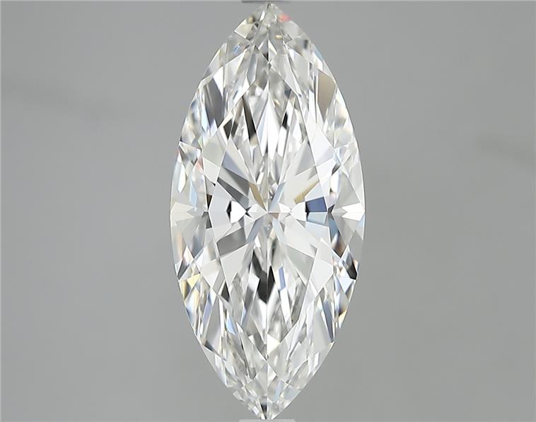 3.03CT Marquise Cut Natural Diamond F | IF | GIA Certified