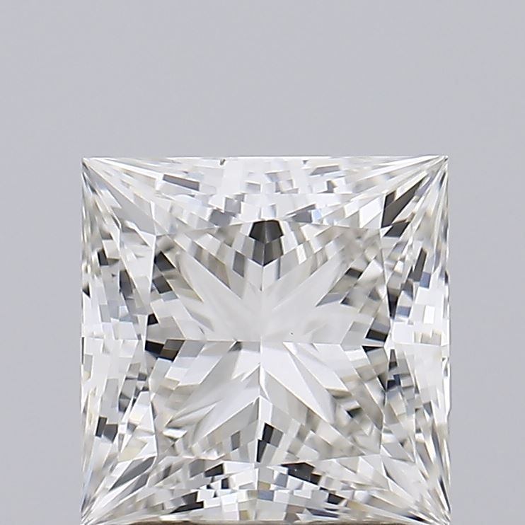 2.07CT Princess Cut Lab Grown Diamond H | VVS2 | IGI Certified