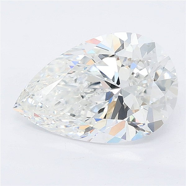2.56CT Pear Cut Lab Grown Diamond E | VVS2 | IGI Certified