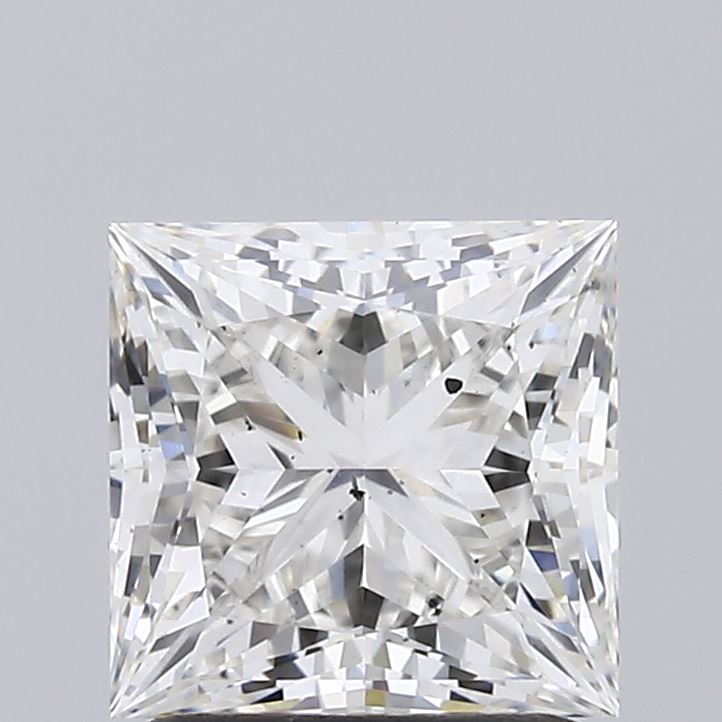 1.62CT Princess Cut Lab Grown Diamond H | SI1