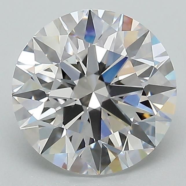 2.09 ct F Color VVS2 Clarity Round Shape Lab Grown Diamond