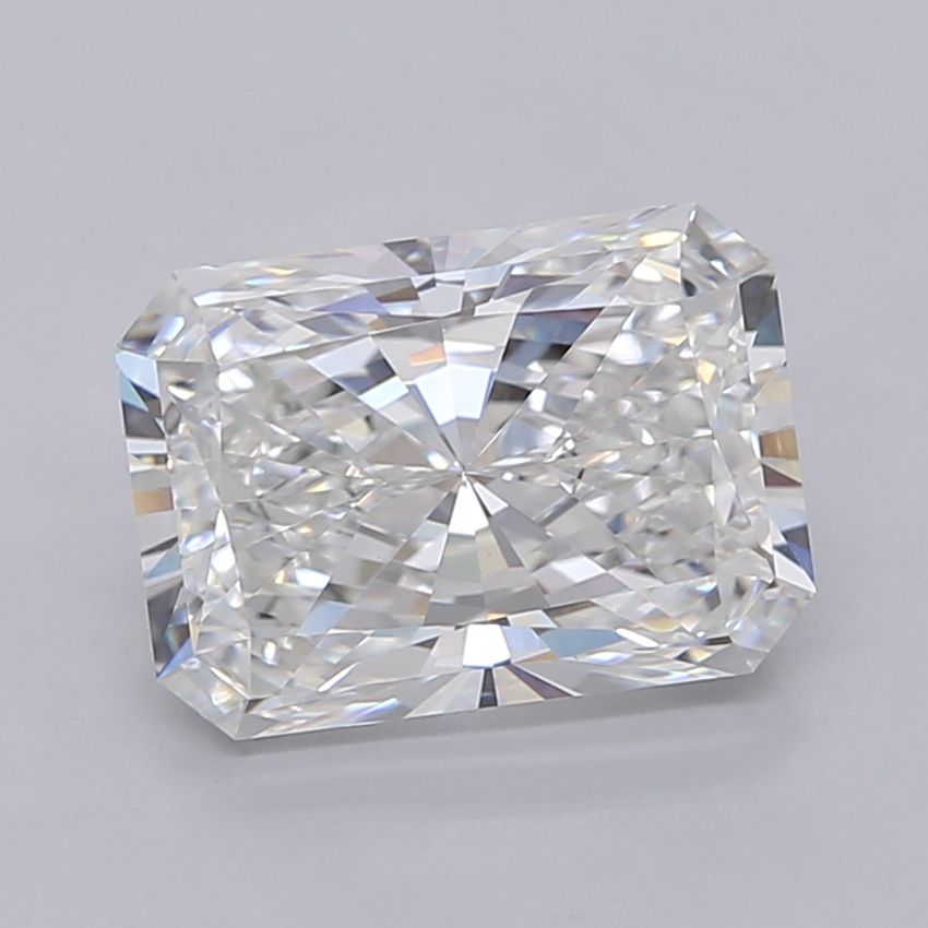 3.54CT Radiant Cut Lab Grown Diamond E | VVS2 | IGI Certified